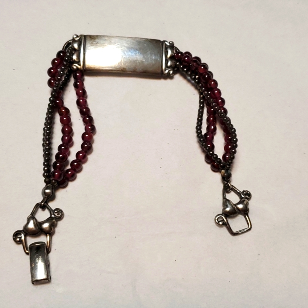 Silpada ID bracelet.
